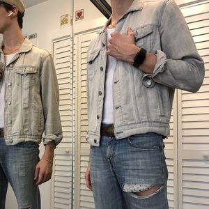 Lucky Brand Lightweight Denim Trucker Jacket
